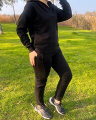 Pamuklu Sweatshirt ve Jogger Esofman