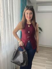 esramunisboutique kalin askili gold detayli bordo renk bluz